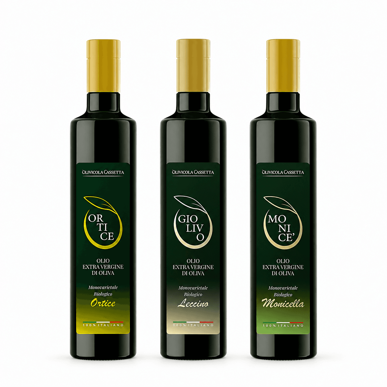 Trio Cassetta — i tre monovarietali del Sannio